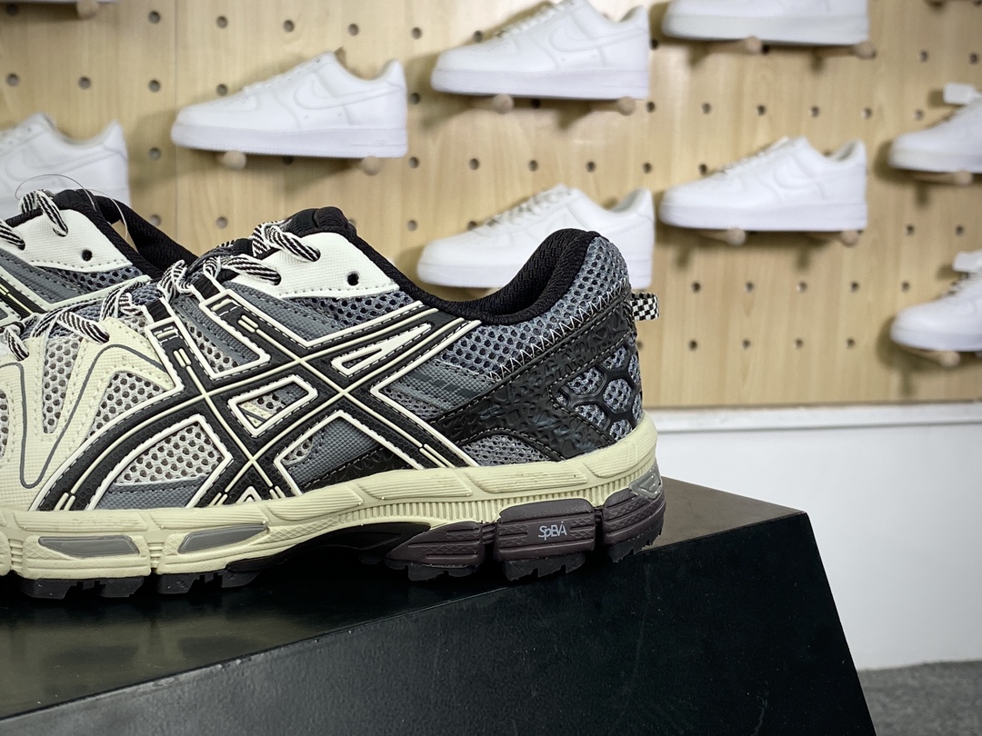 200 亚瑟士/ASICS Tiger Gel-Kahana 卡哈娜8代系列低帮跑步鞋“米白深灰黑”1012B539-020