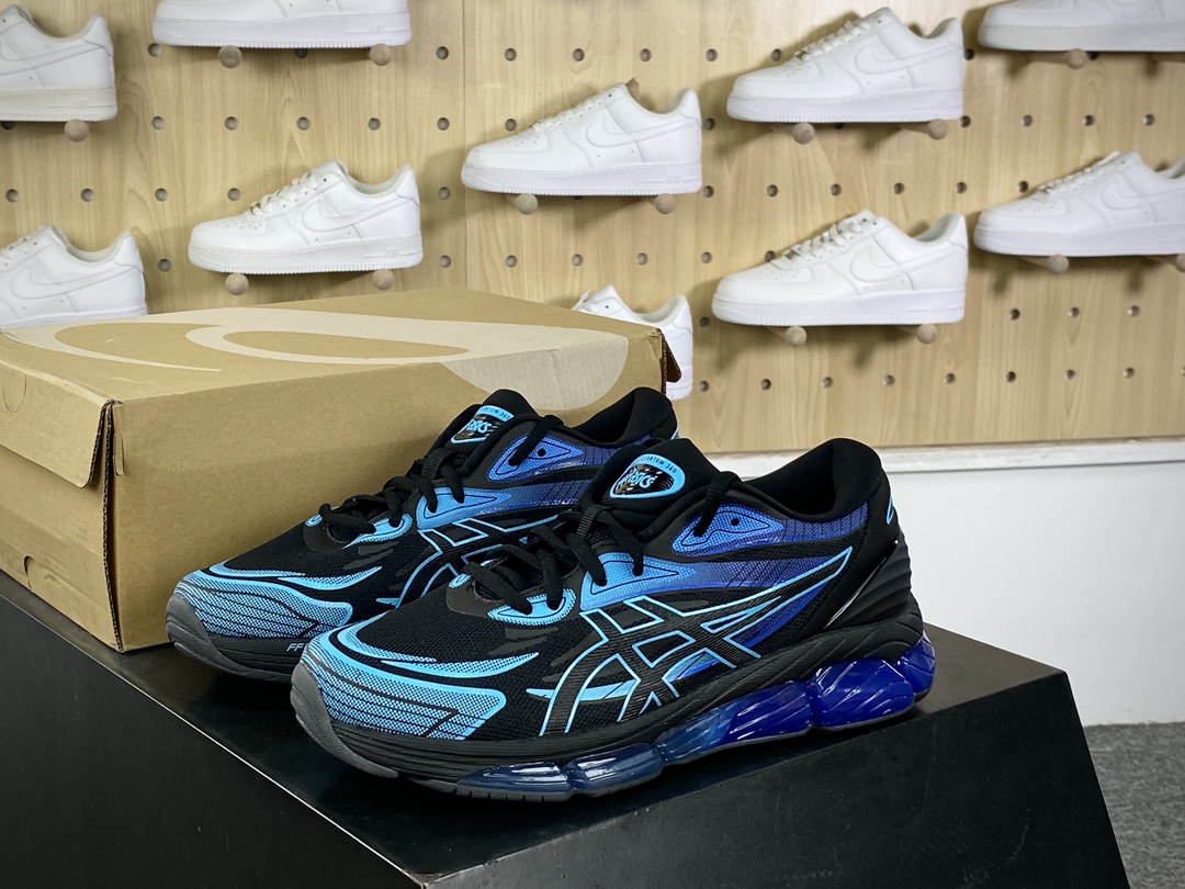 240 亚瑟士/ASICS Gel-Quantum 360 VIII”Ocean Pack/Black Aquarium”量子跑步鞋“黑海洋蓝”1203A305-003