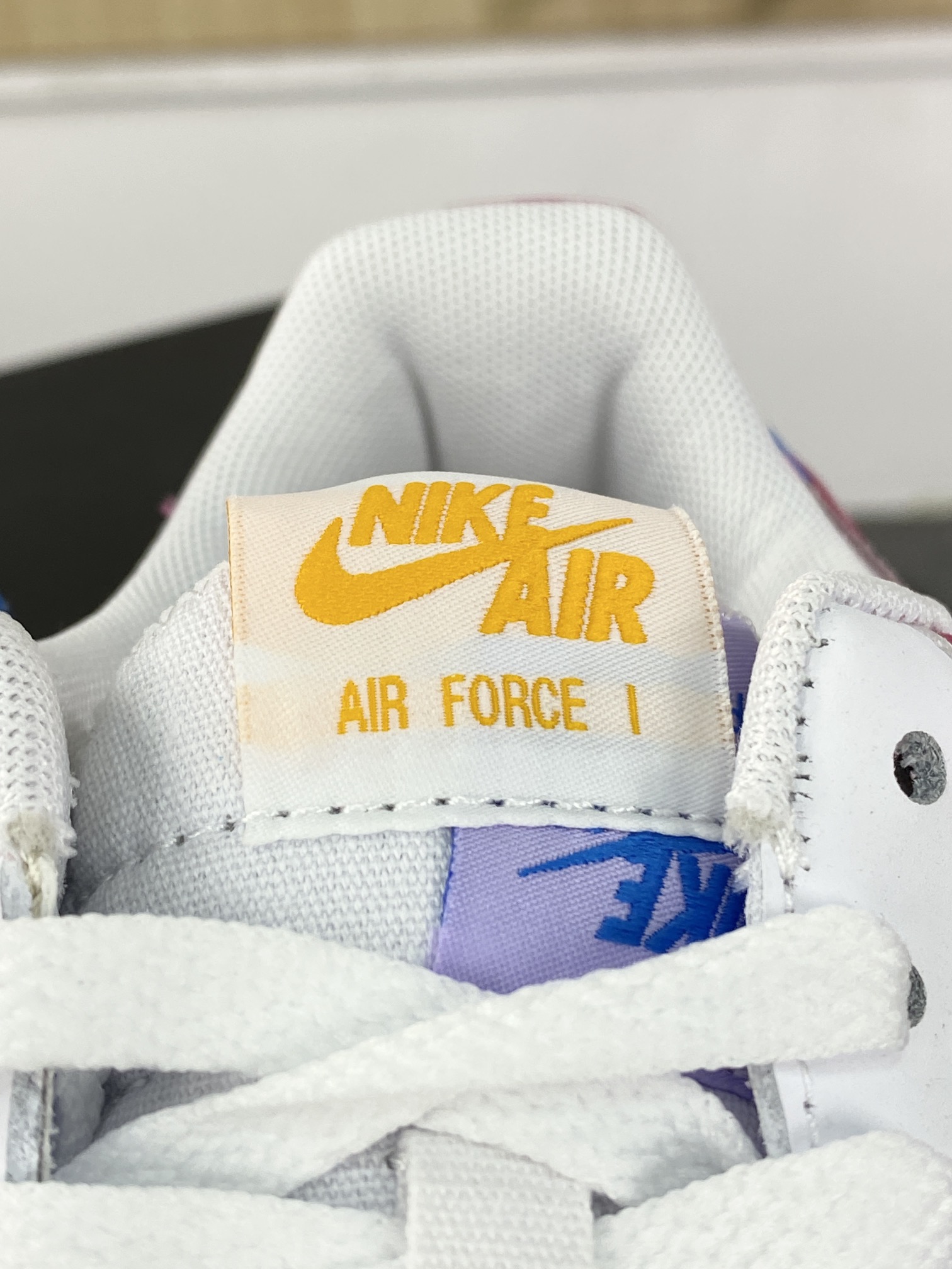 Nike WMNS Air Force 1 Shadow ”Beige Pale Ivory” Air Force One Sneakers ”Splicing Cream Yellow Taro Purple Pink Orange 3M” CU3012-164