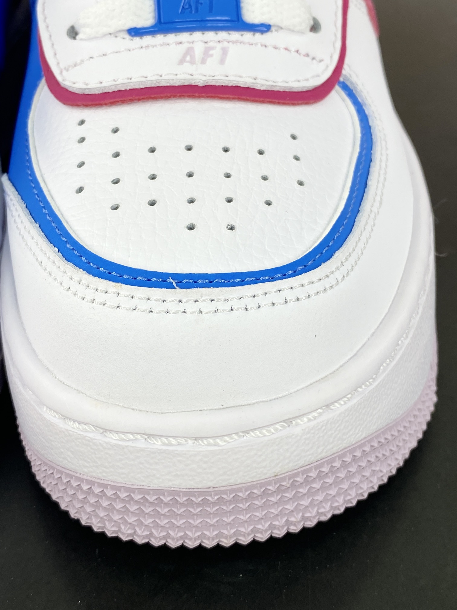 Nike WMNS Air Force 1 Shadow ”Beige Pale Ivory” Air Force One Sneakers ”Splicing Cream Yellow Taro Purple Pink Orange 3M” CU3012-164