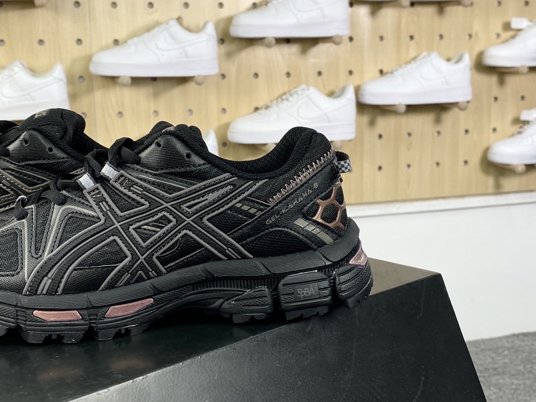 200 亚瑟士/ASICS Tiger Gel-Kahana 卡哈娜8代系列低帮跑步鞋“黑色”1011B109-005