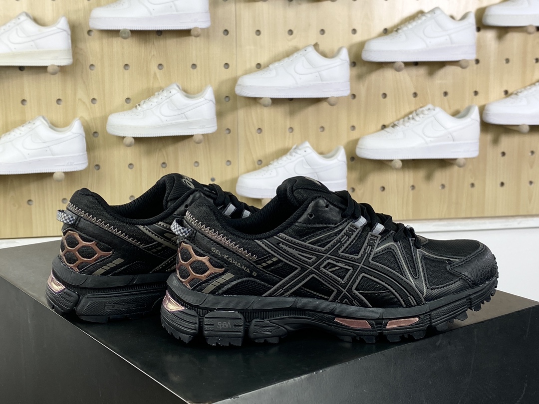 200 亚瑟士/ASICS Tiger Gel-Kahana 卡哈娜8代系列低帮跑步鞋“黑色”1011B109-005