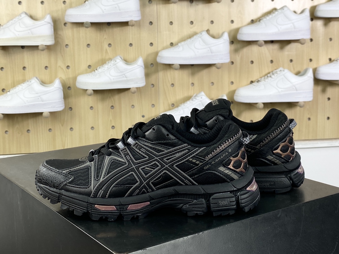 200 亚瑟士/ASICS Tiger Gel-Kahana 卡哈娜8代系列低帮跑步鞋“黑色”1011B109-005