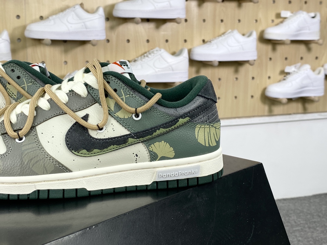 280 耐克Nike Air Jordan 1 Low”Jungle Crossing”AJ1乔丹一代篮球鞋“绿灰白绿野浮渊绑绳”553558-040