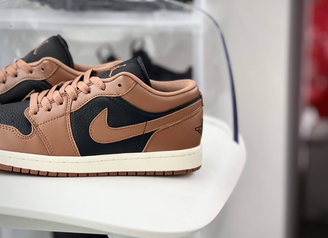 200 耐克Nike Air Jordan 1 Low"Archaeo Brown"AJ1乔丹一代篮球鞋“红土棕黑”DC0774-021