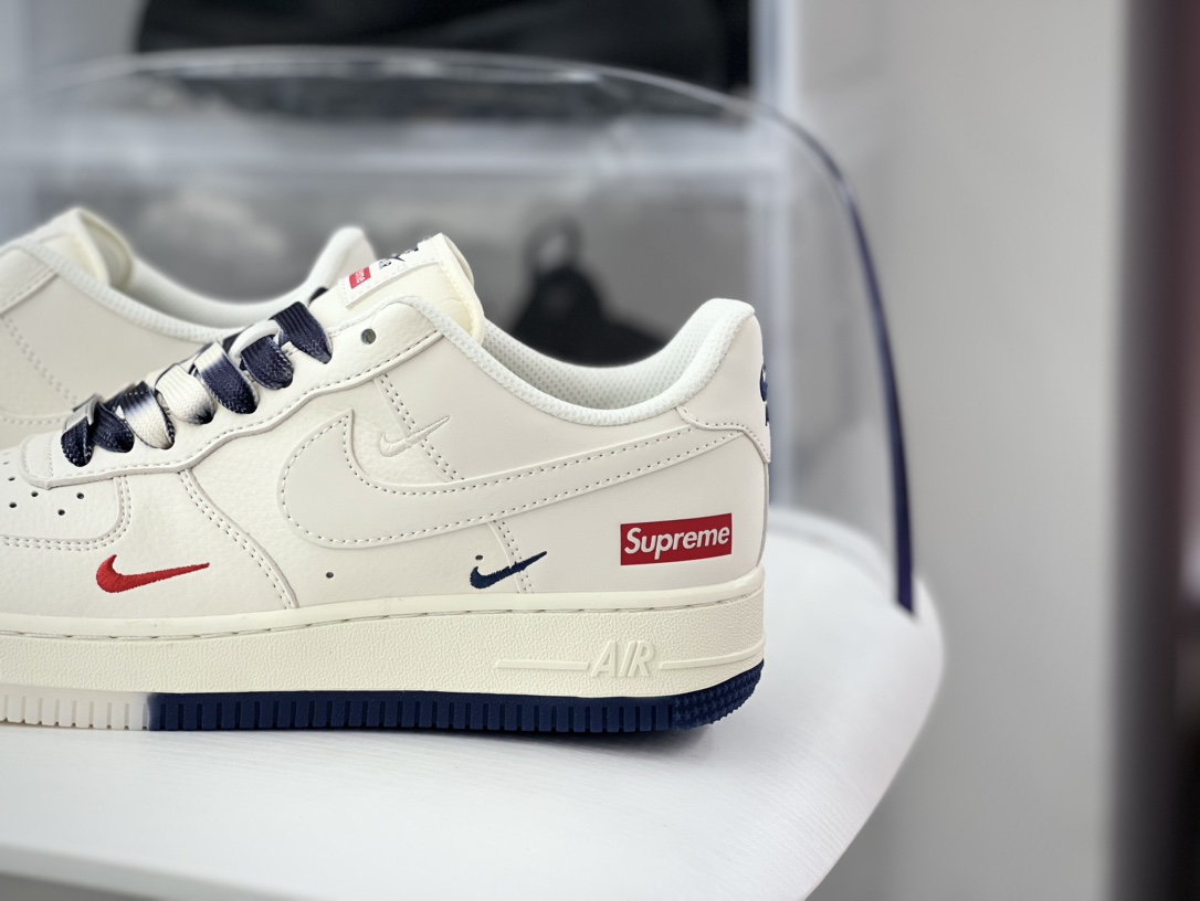 260 Nike Air Force 1'07 Low"Sliver/White/Swan"空军一号板鞋“米白”XZ6188-001