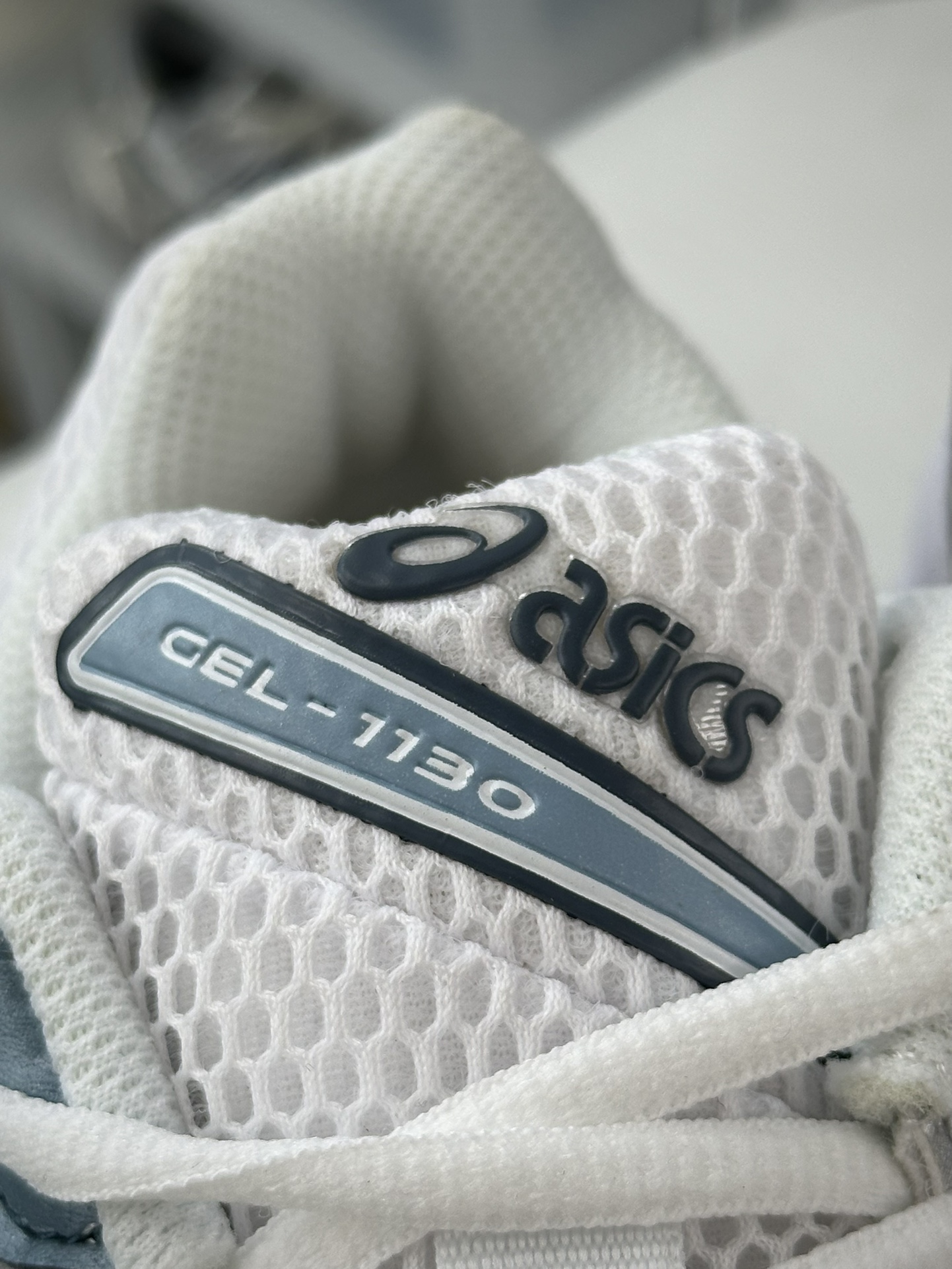 180 亚瑟士/Asics Gel-1130 系列低帮复古休闲运动慢跑鞋“白银冰川蓝”1201A256-116