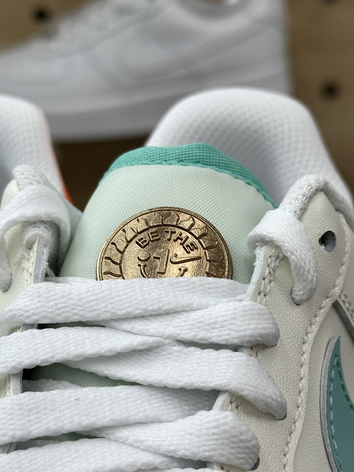 200 耐克Nike Air Force 1'07 Low”Be The One”空军一号低帮板鞋“拼色米白薄荷蓝橙”HM3728-131