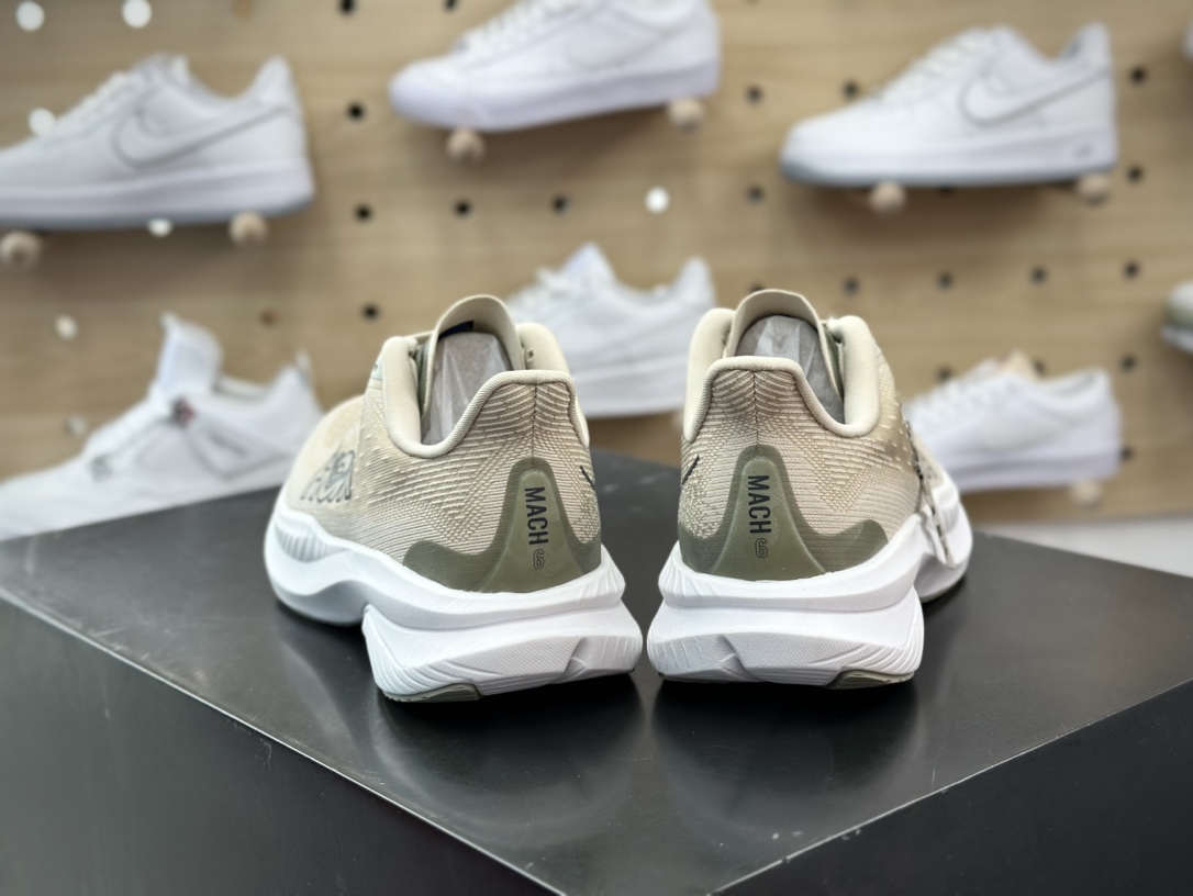 200 Hoka One One Mach 6 Low 马赫6代系列低帮慢跑鞋“网织燕麦黄白”1147790/OKB