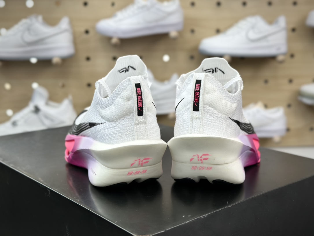 300 耐克Nike Air Zoom Alphafly Next% 3 Proto”Volt Aqua”阿尔法慢跑鞋“针织白色紫红渐变”FD8311-100