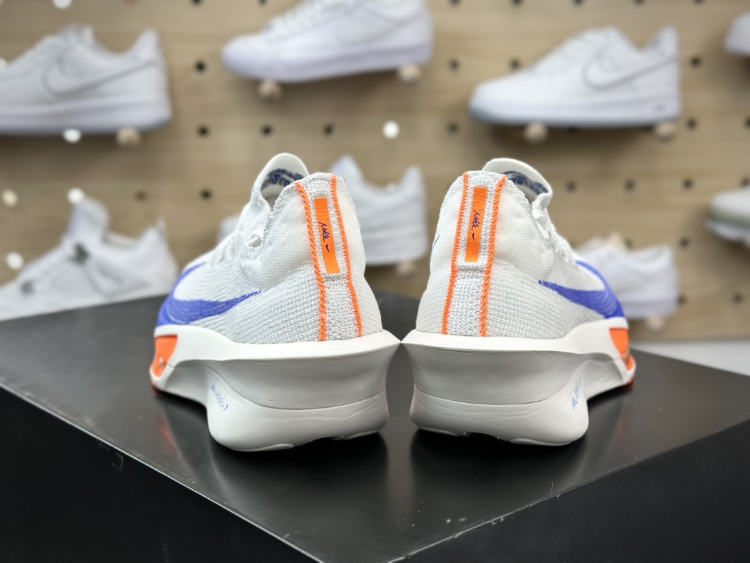 320 耐克Nike Air Zoom Alphafly Next% 3 Proto”Volt Aqua”阿尔法慢跑鞋“针织白色蓝勾”HF7357-900