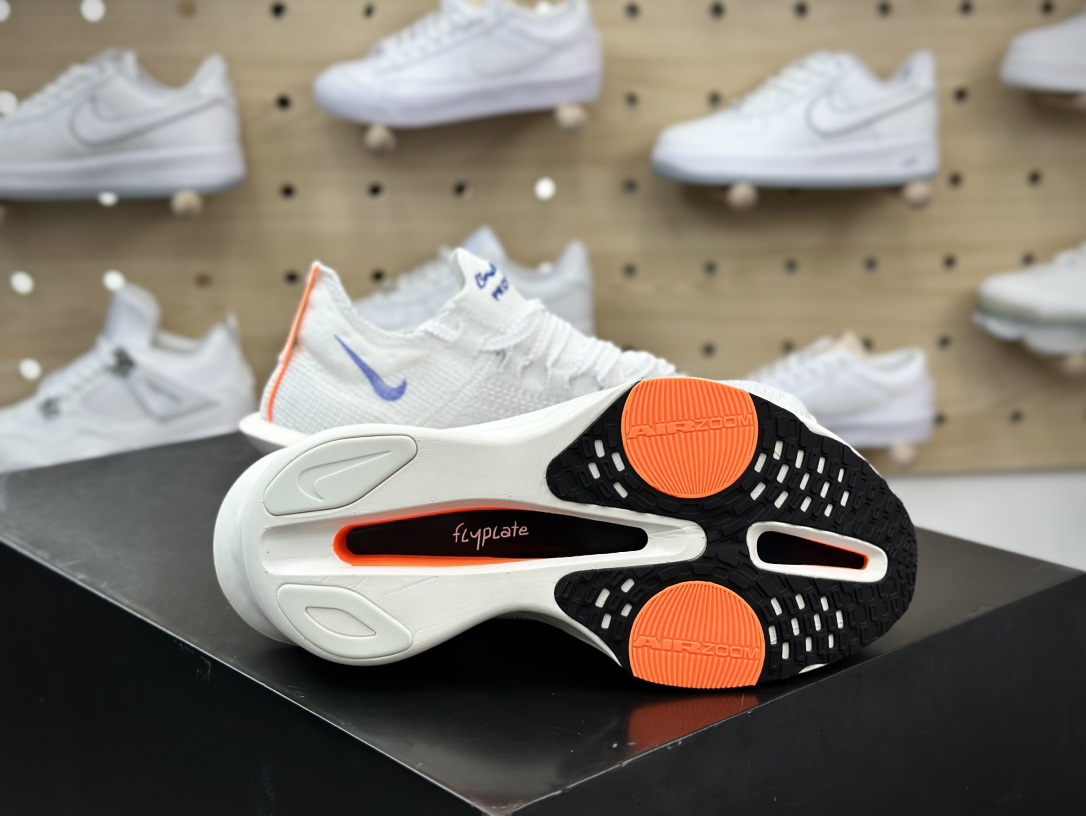 320 耐克Nike Air Zoom Alphafly Next% 3 Proto”Volt Aqua”阿尔法慢跑鞋“针织白色蓝勾”HF7357-900