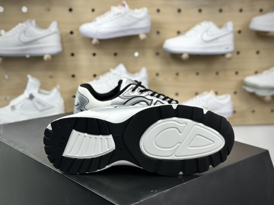 480 迪奥/Dior B30 Low-Top Sneaker B30系列低帮经典老爹风系带复古休闲运动慢跑鞋