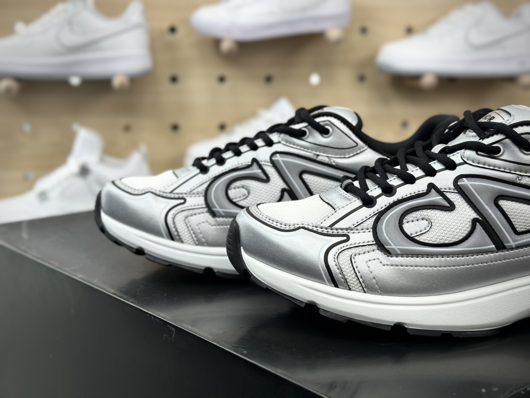 480 迪奥/Dior B30 Low-Top Sneaker B30系列低帮经典老爹风系带复古休闲运动慢跑鞋