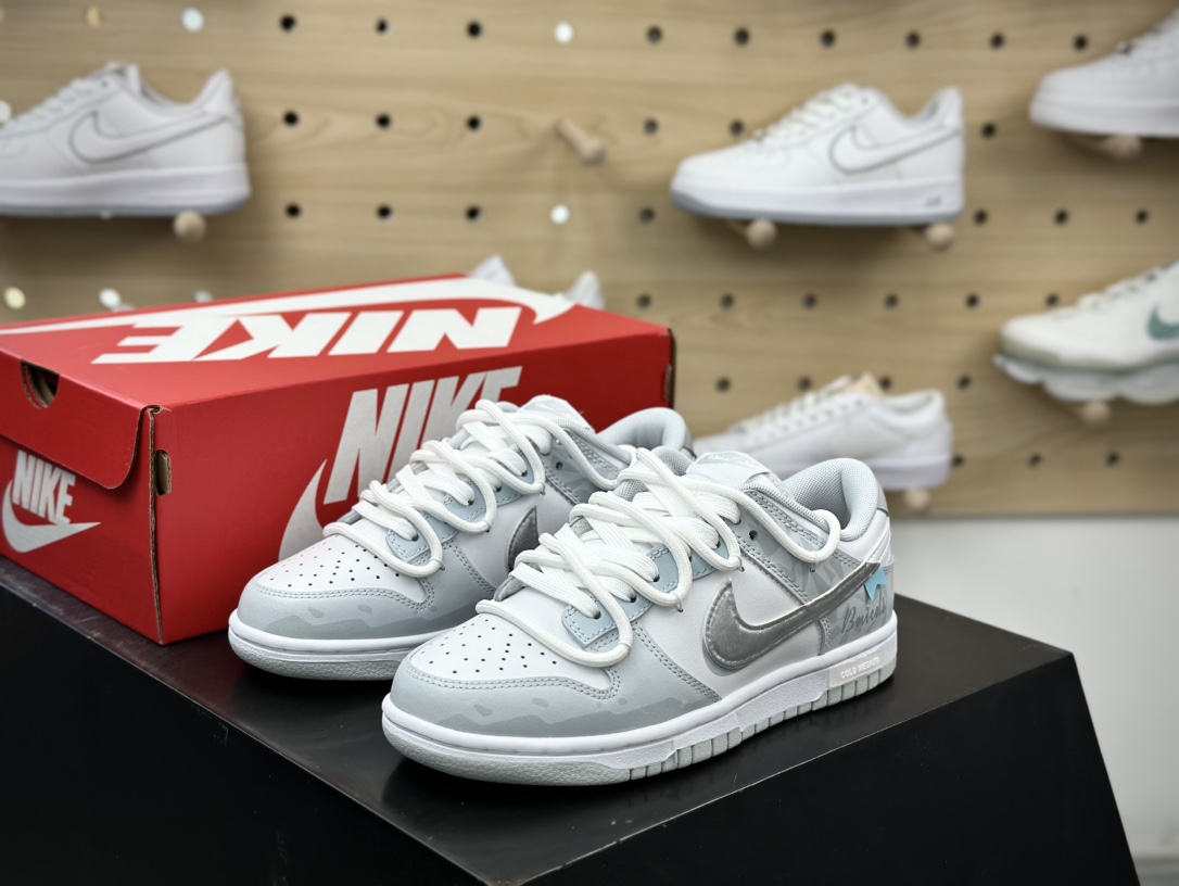 260 耐克Nike SB Dunk Low”White/Red Stardust”扣篮系列低帮板鞋HF0730-160
