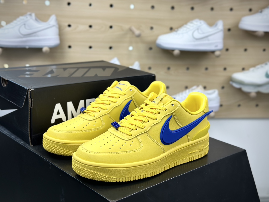 220  Nike Air Force 1 Low SP”Flash Lime”空军一号板鞋“联名姜黄色酸橙蓝大钩”DV3464-600