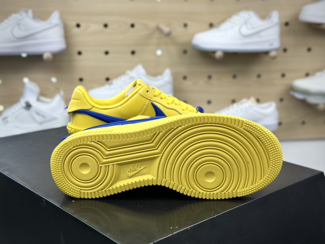 220  Nike Air Force 1 Low SP”Flash Lime”空军一号板鞋“联名姜黄色酸橙蓝大钩”DV3464-600