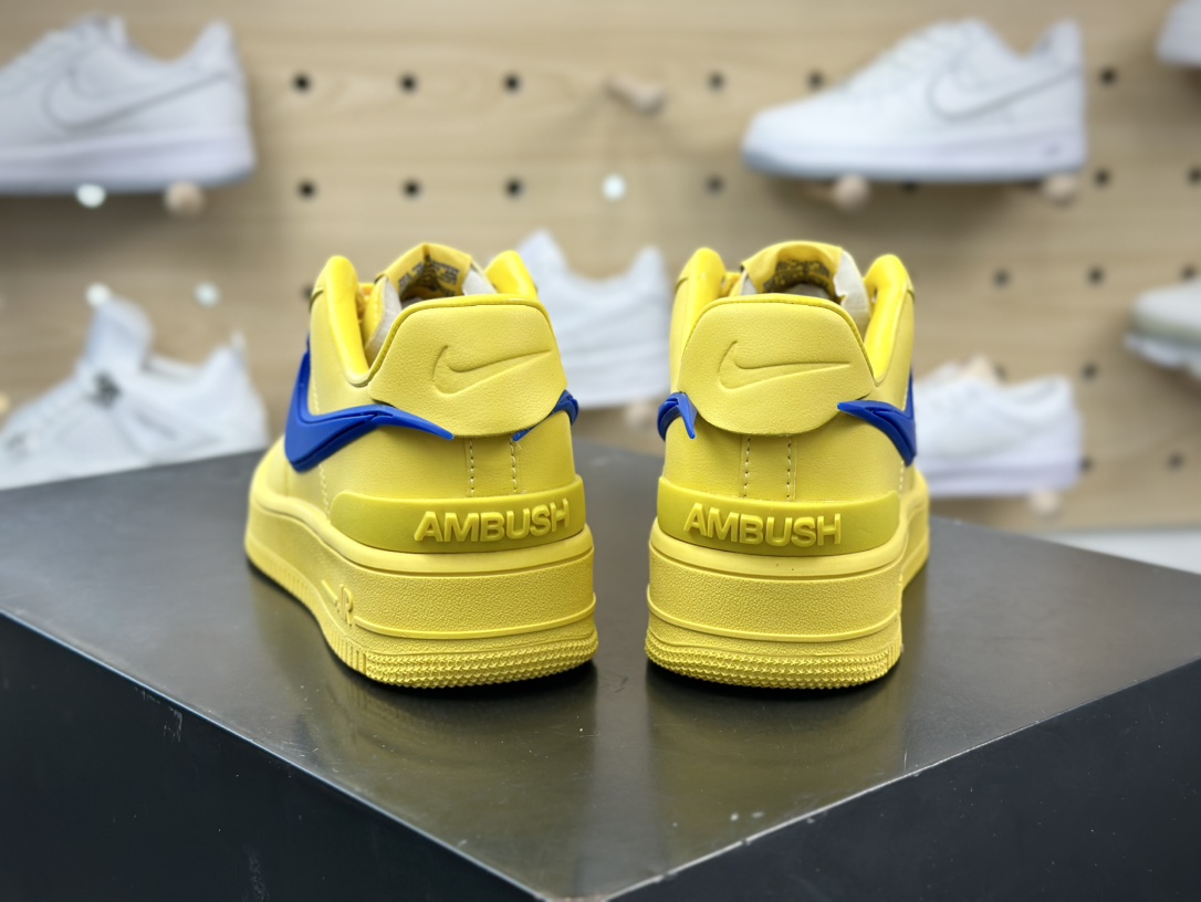 220  Nike Air Force 1 Low SP”Flash Lime”空军一号板鞋“联名姜黄色酸橙蓝大钩”DV3464-600