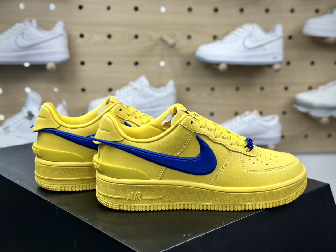 220  Nike Air Force 1 Low SP”Flash Lime”空军一号板鞋“联名姜黄色酸橙蓝大钩”DV3464-600