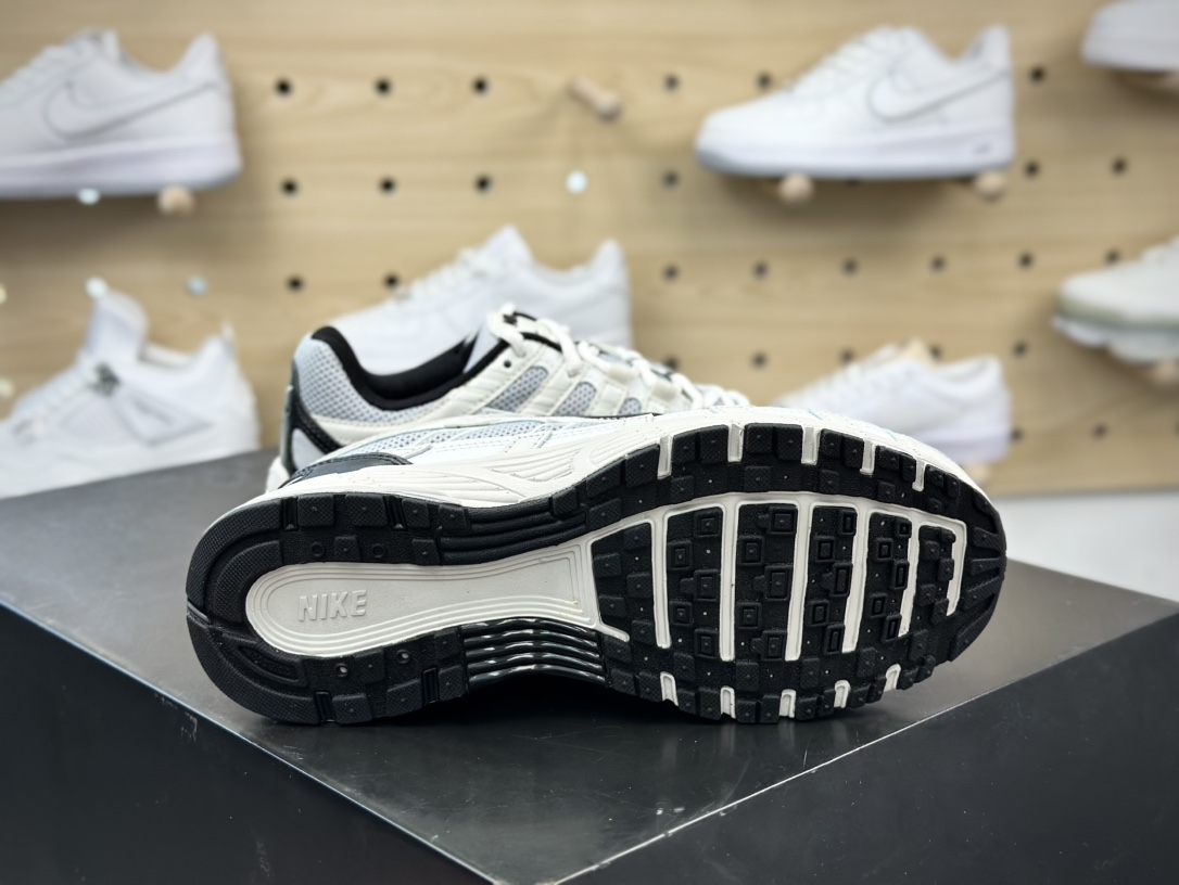 220 耐克Nike P-6000”NPlatinum Tint Black”系列低帮复古舒适慢跑鞋“米灰黑”HJ3488-001