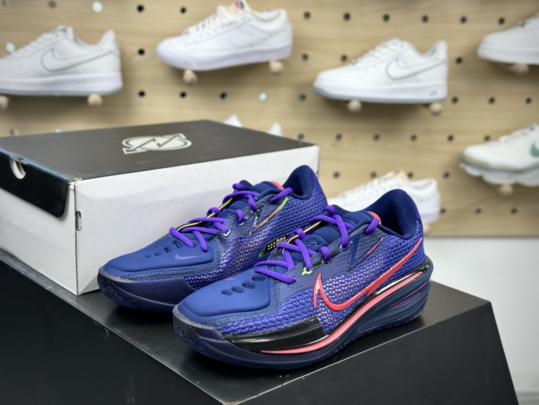 280 Nike Air Zoom GT Cut”Blue/Void/Purple/Red”超跑级低帮篮球鞋“电光蓝紫黑红”CZ0175-400