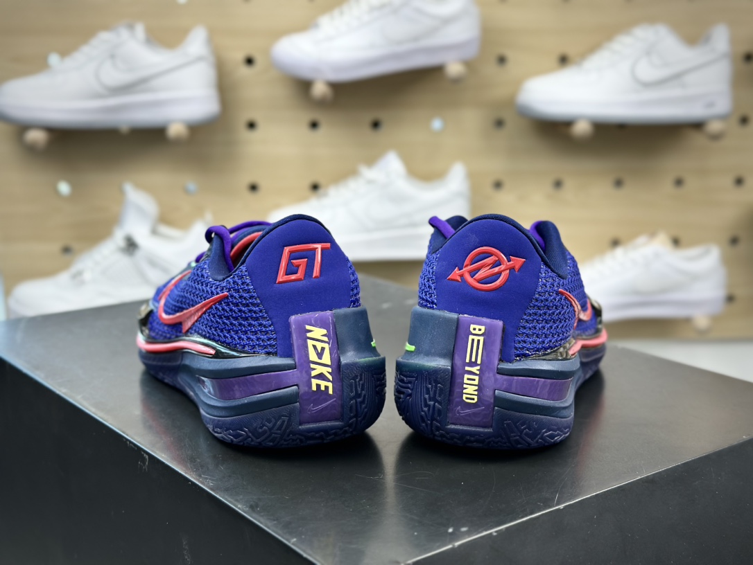 280 Nike Air Zoom GT Cut”Blue/Void/Purple/Red”超跑级低帮篮球鞋“电光蓝紫黑红”CZ0175-400