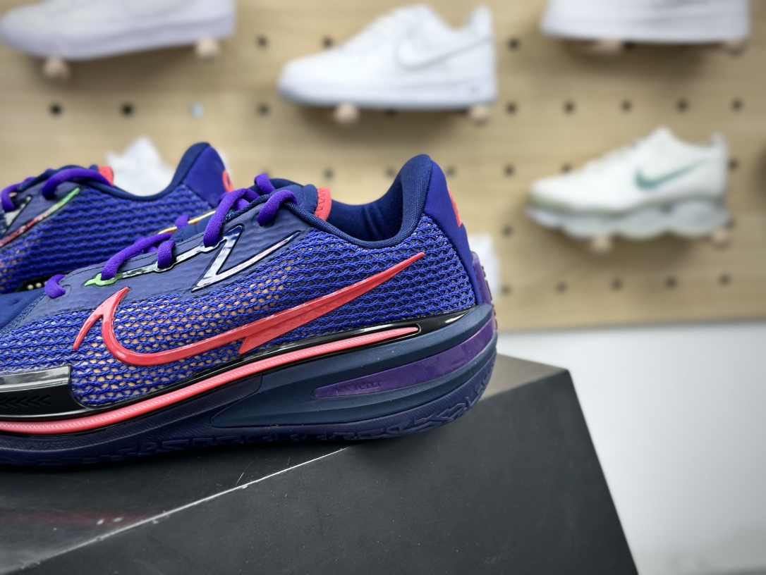 280 Nike Air Zoom GT Cut”Blue/Void/Purple/Red”超跑级低帮篮球鞋“电光蓝紫黑红”CZ0175-400