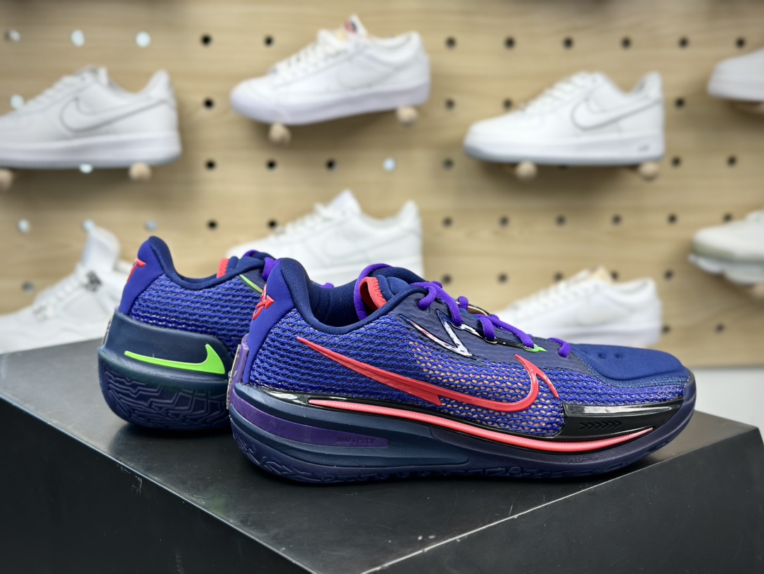 280 Nike Air Zoom GT Cut”Blue/Void/Purple/Red”超跑级低帮篮球鞋“电光蓝紫黑红”CZ0175-400