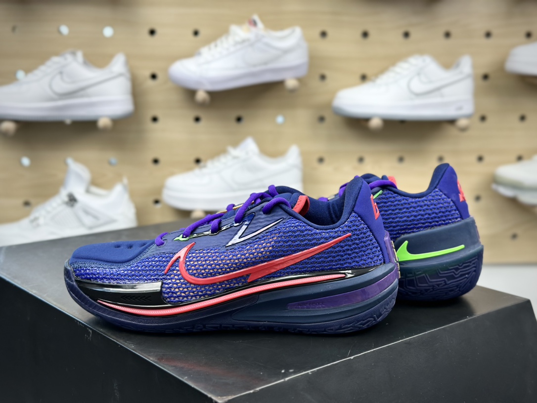 280 Nike Air Zoom GT Cut”Blue/Void/Purple/Red”超跑级低帮篮球鞋“电光蓝紫黑红”CZ0175-400