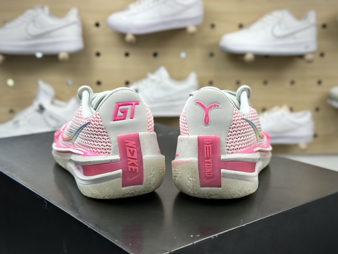 280 Nike Air Zoom GT Cut”Pink/White”超跑级轻量低帮休闲运动篮球鞋“骚粉白”CZ0175-008
