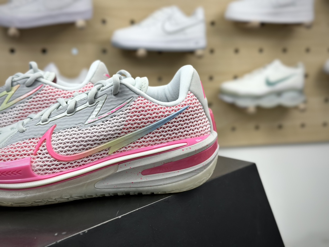 280 Nike Air Zoom GT Cut”Pink/White”超跑级轻量低帮休闲运动篮球鞋“骚粉白”CZ0175-008