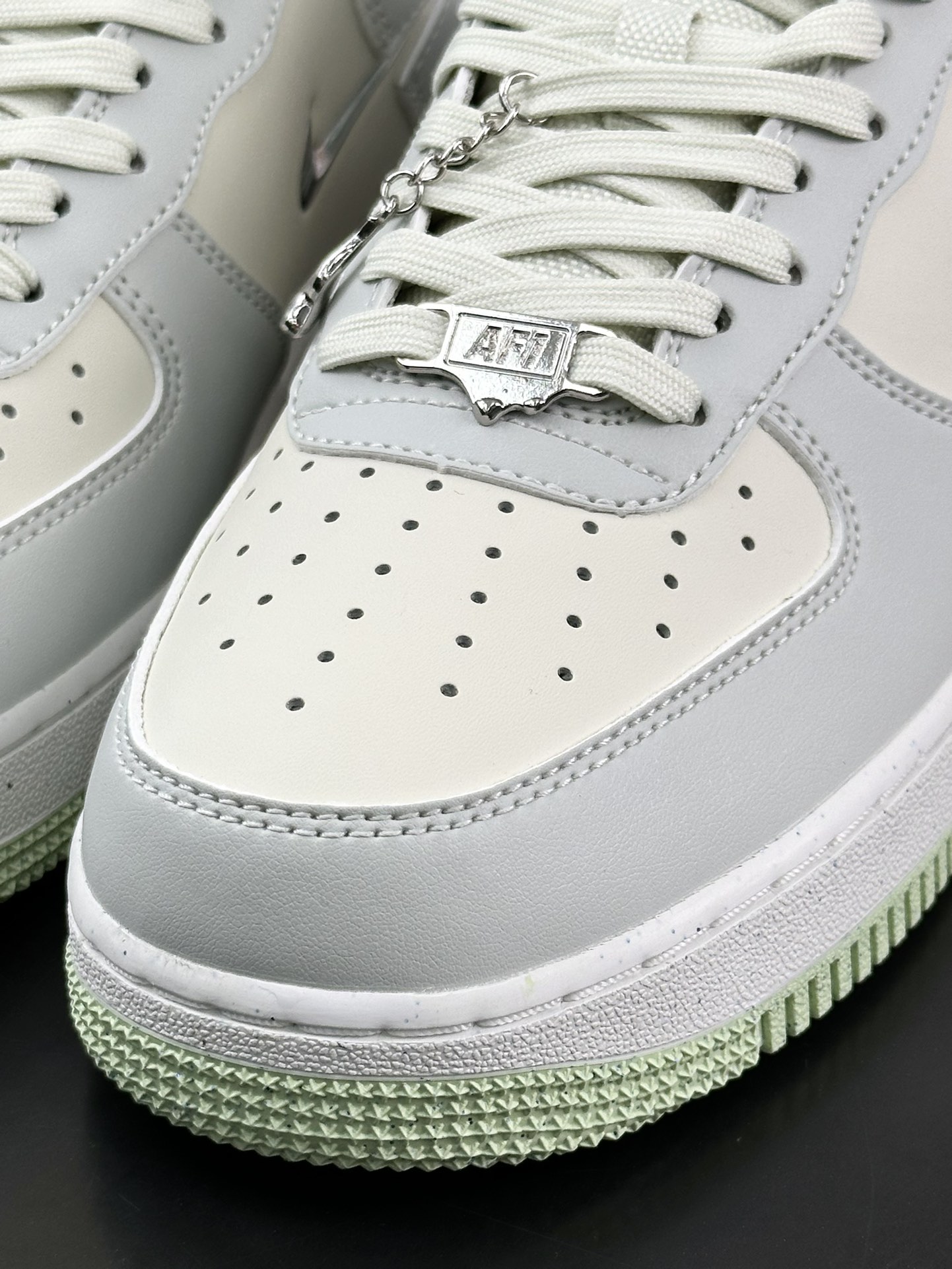 耐克Nike Air Force 1 '07 Next Nature SE ”Sea Glass/Light Silver”空军一号板鞋“海玻璃灰绿银小钩”FN8540-001