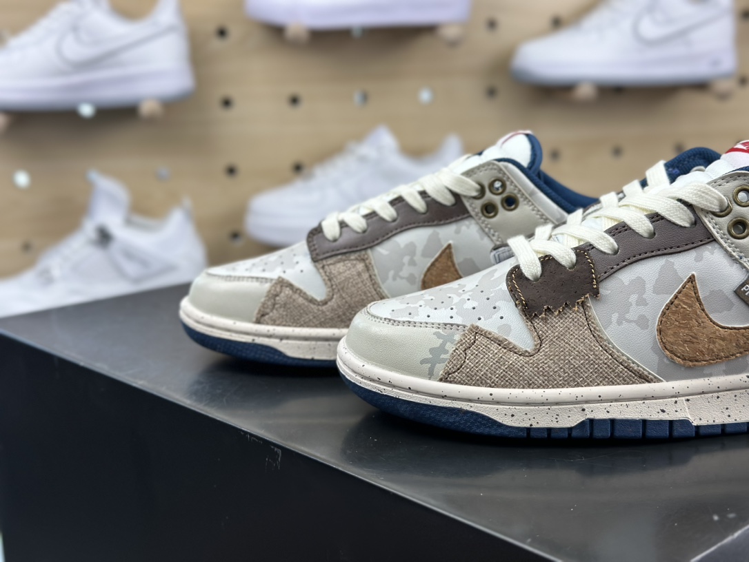 男女鞋Nike SB Dunk Low 熊猫恶作剧 拓荒骑士