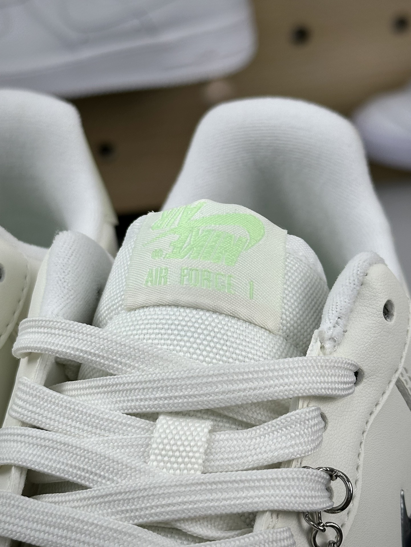 耐克Nike Air Force 1 '07 Next Nature SE ”Sea Glass/Light Silver”空军一号板鞋“海玻璃米白银小钩”FN8540-100