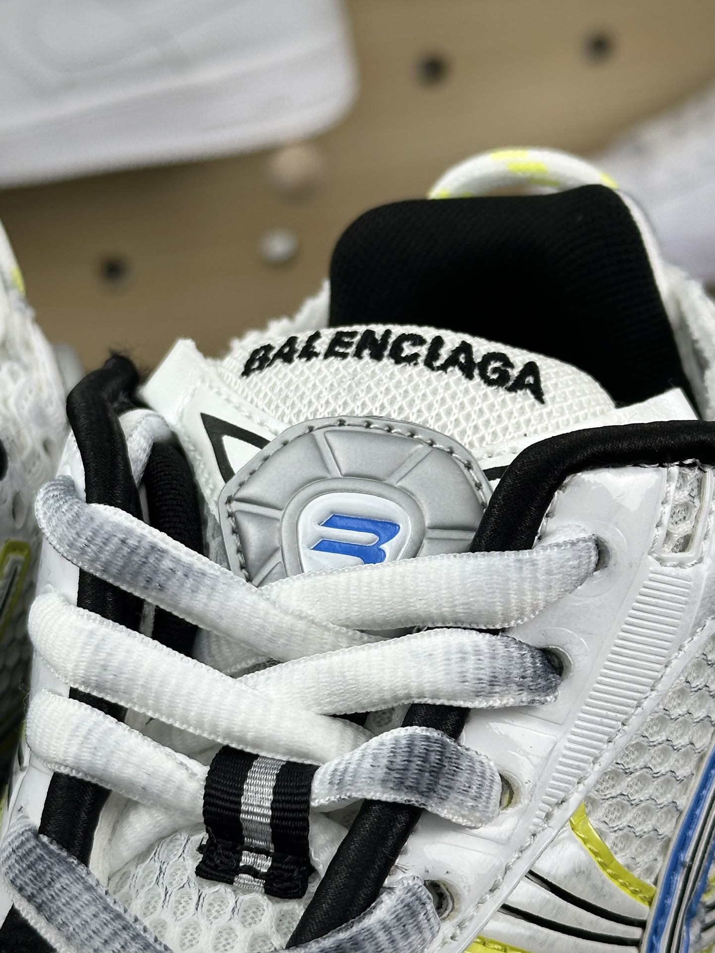 巴黎世家BALENCIAGA Runner Sneaker”Deep Blue/White”2.0慢跑772767 W3RNY 0213