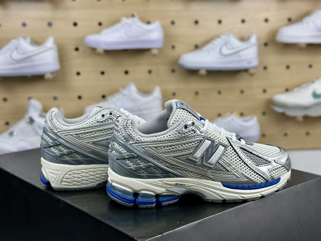 NB新百伦New Balance 1906R”Silver Metallic/Blue”系列低帮慢跑鞋“金属银白蓝”M1906RQA