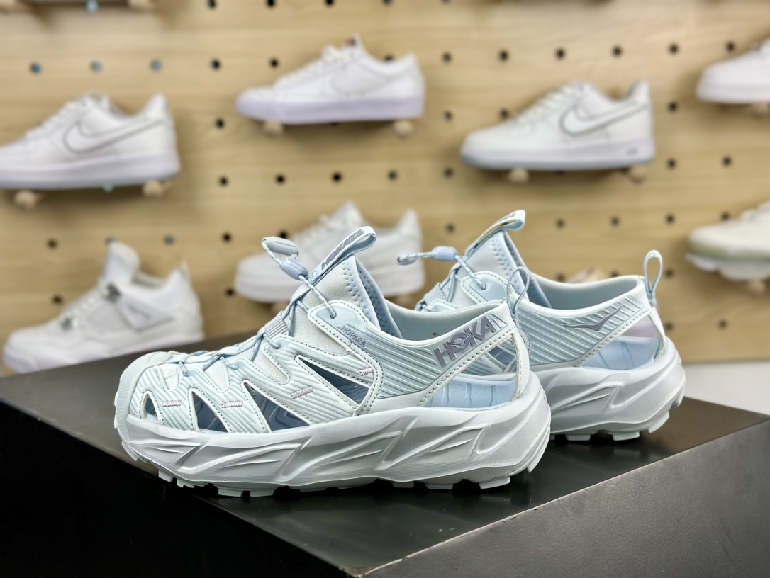 Hoka One One Hopara Sandals 霍帕拉系列水路两用溯溪涉水休闲户外露营凉鞋“淡蓝”1123112/ILS