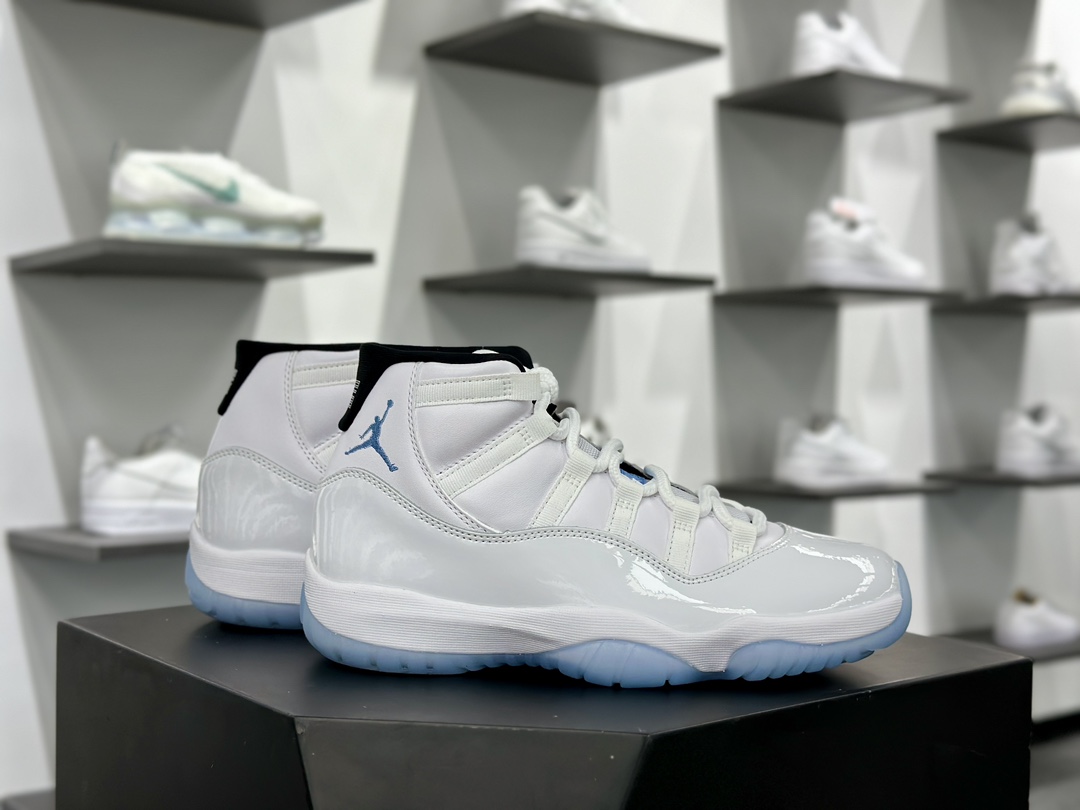 耐克Nike Air Jordan 11 Retro”Legend Blue”AJ11代迈克尔·乔丹高帮运动文化篮球鞋“白蓝传奇蓝”CT8012-104