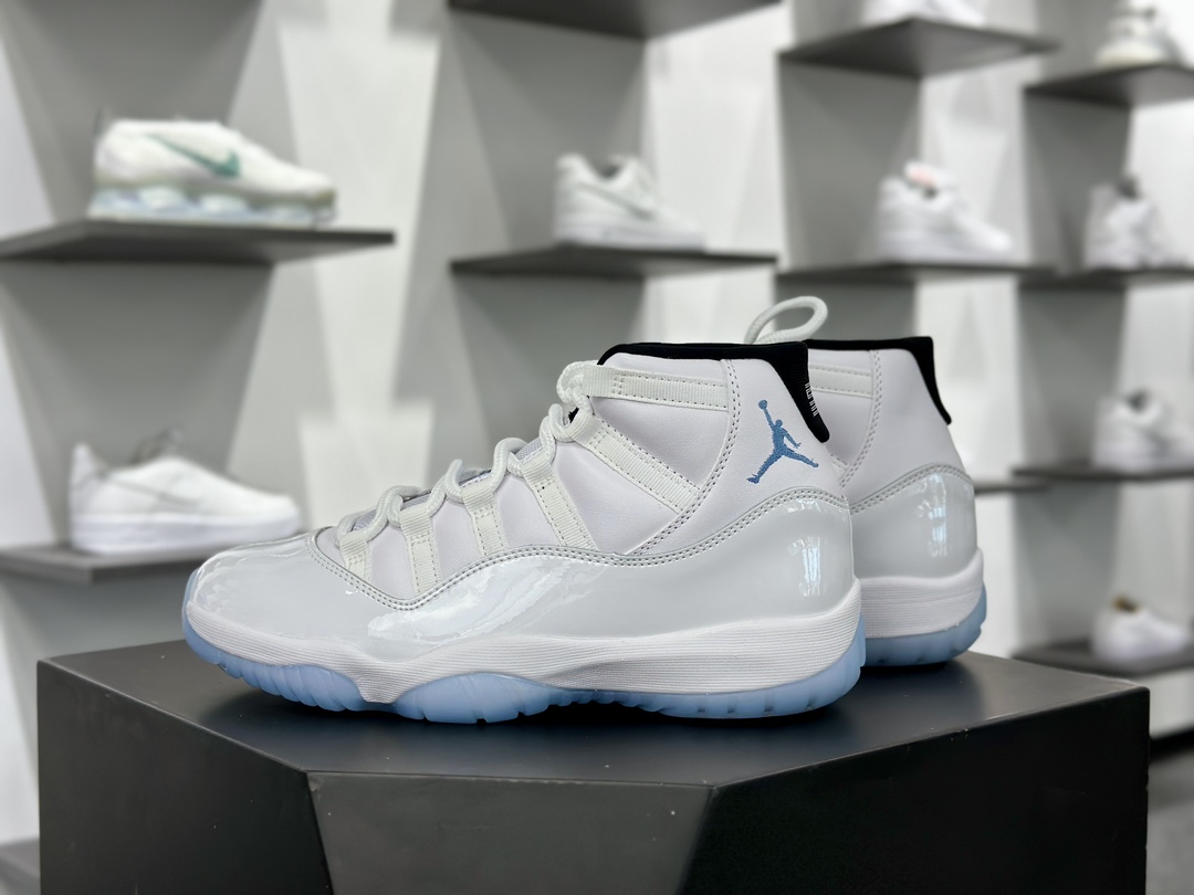 耐克Nike Air Jordan 11 Retro”Legend Blue”AJ11代迈克尔·乔丹高帮运动文化篮球鞋“白蓝传奇蓝”CT8012-104