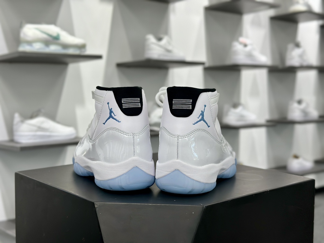 耐克Nike Air Jordan 11 Retro”Legend Blue”AJ11代迈克尔·乔丹高帮运动文化篮球鞋“白蓝传奇蓝”CT8012-104