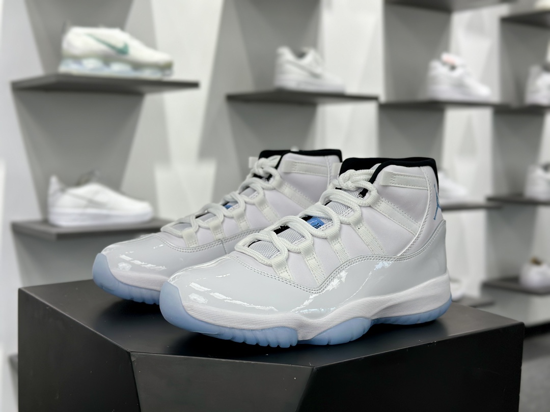 耐克Nike Air Jordan 11 Retro”Legend Blue”AJ11代迈克尔·乔丹高帮运动文化篮球鞋“白蓝传奇蓝”CT8012-104