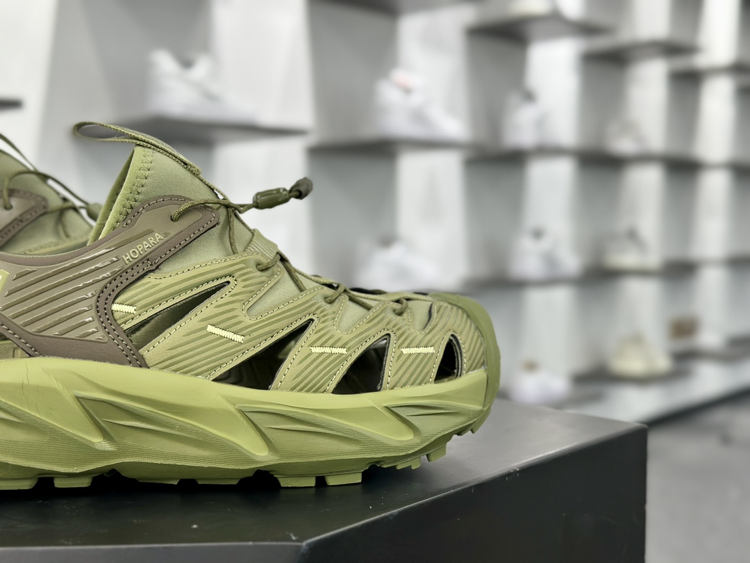 Hoka One One Hopara Sandals 霍帕拉系列水路两用溯溪涉水休闲户外露营凉鞋“卡其沙土黄”1123112/OTOT