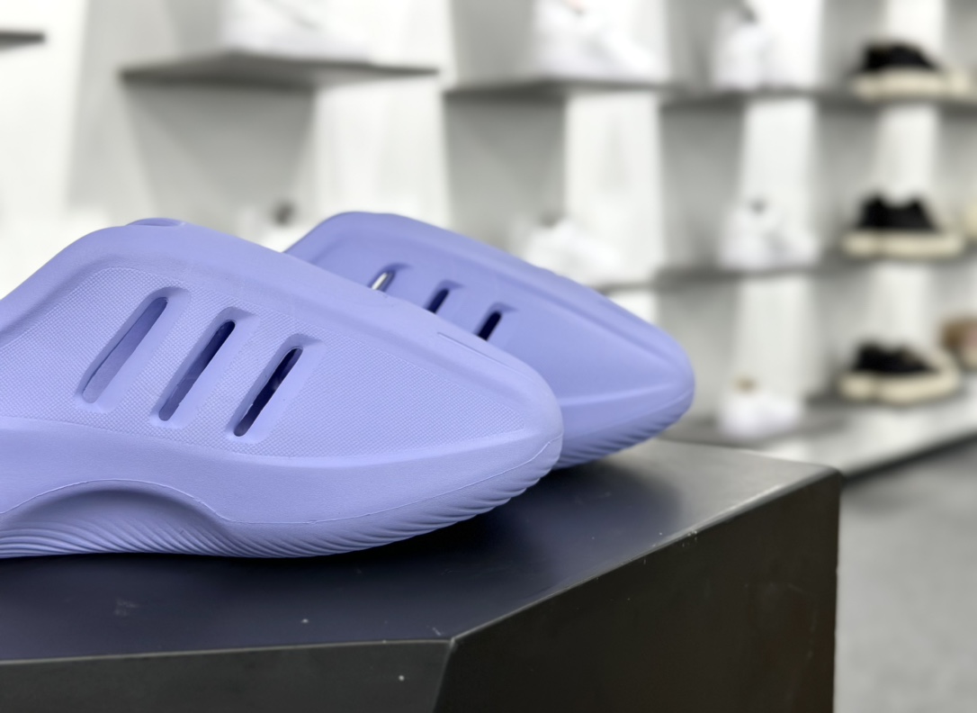 阿迪达斯Adidas Originals adiFOM IIInfinity Slides”Purple Blue”凉拖鞋“香芋紫蓝”IH0356