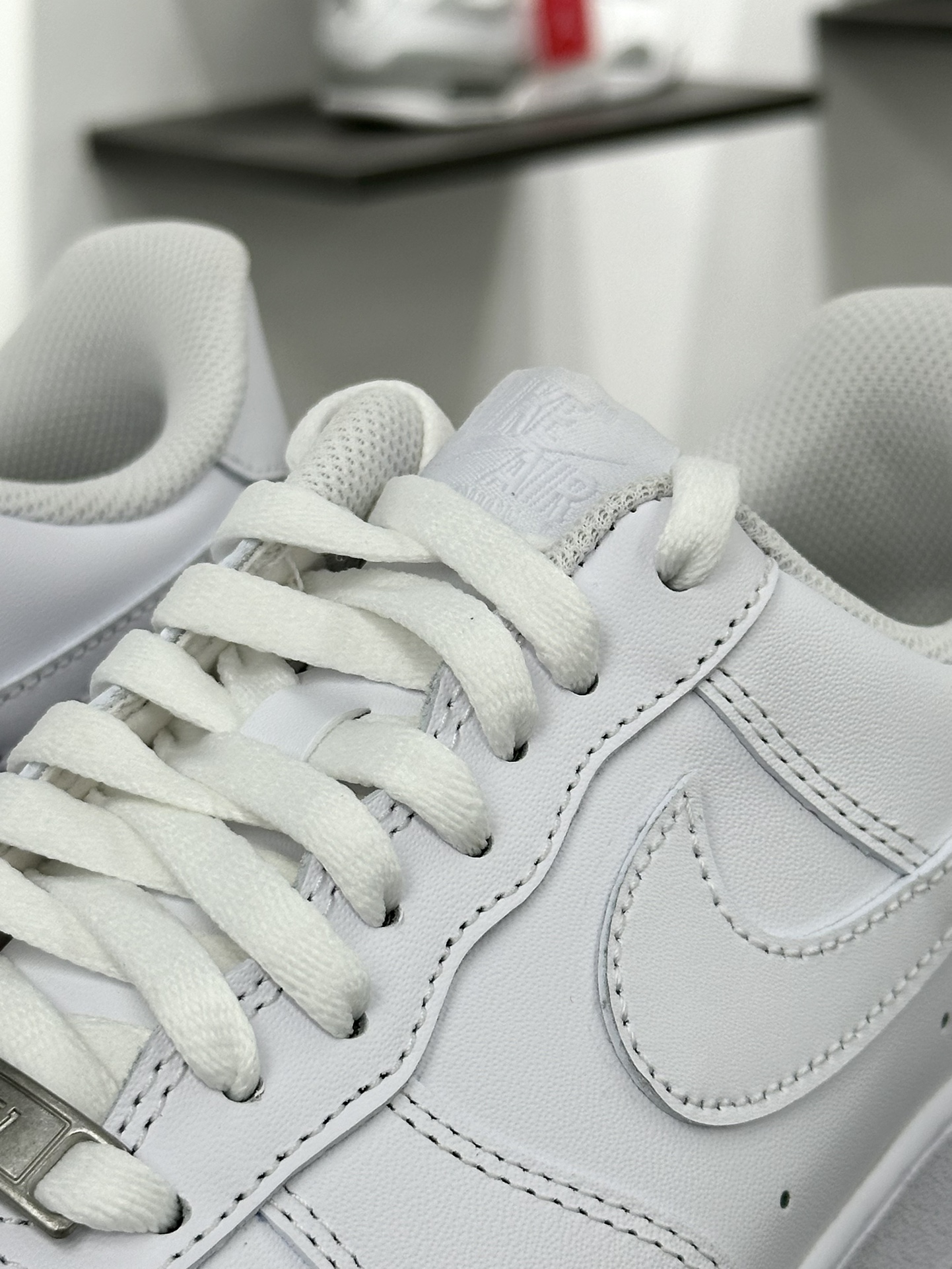 耐克Nike Air Force 1'07 Low”White/White”空军一号低帮板鞋“皮革全白”CW2288-111