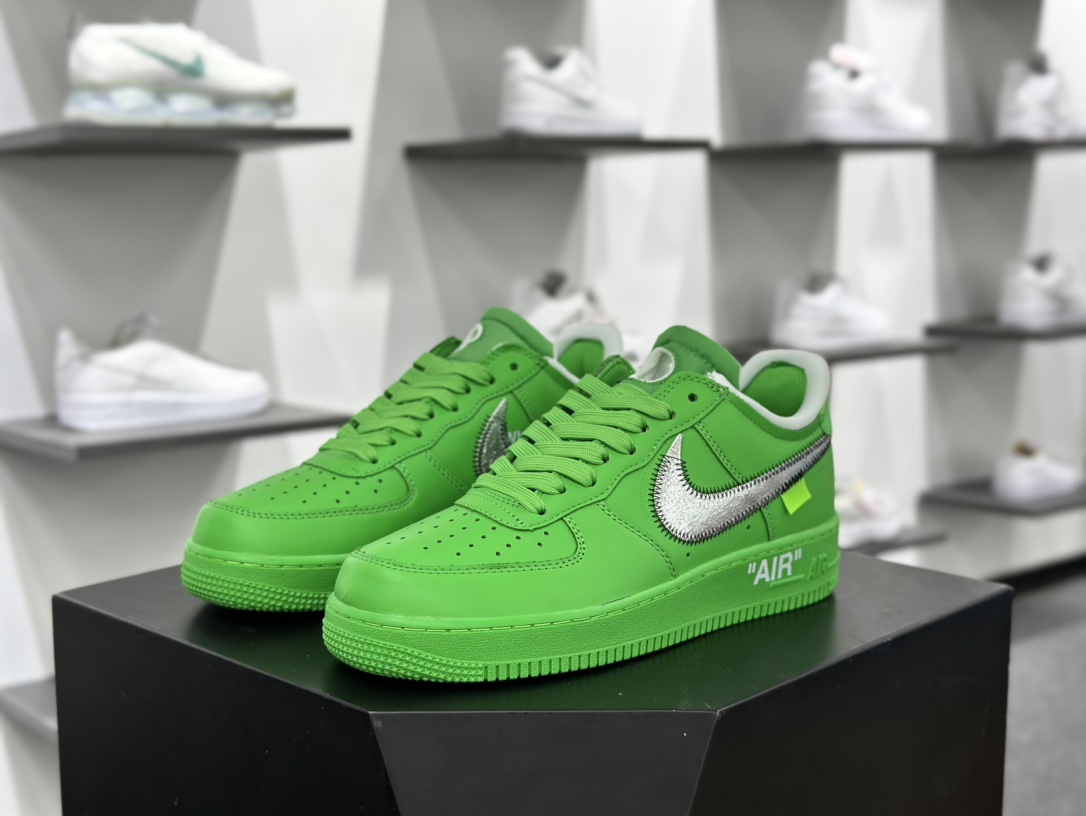 Nike Air Force 1’07 Low”Light Green Spark”空军一号休闲运动板鞋“OW浅绿银钩”DX1419-300