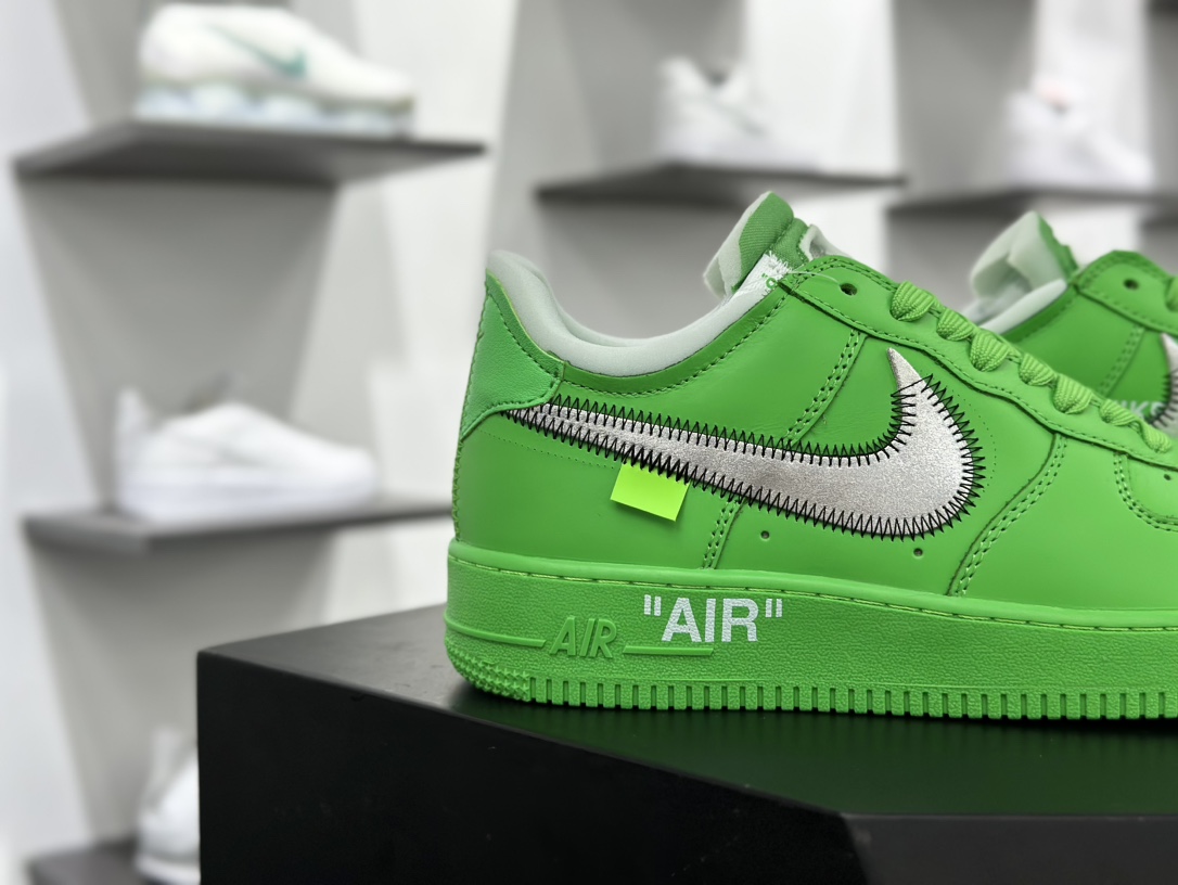 Nike Air Force 1'07 Low”Light Green Spark”空军一号休闲运动板鞋“OW浅绿银钩”DX1419-300