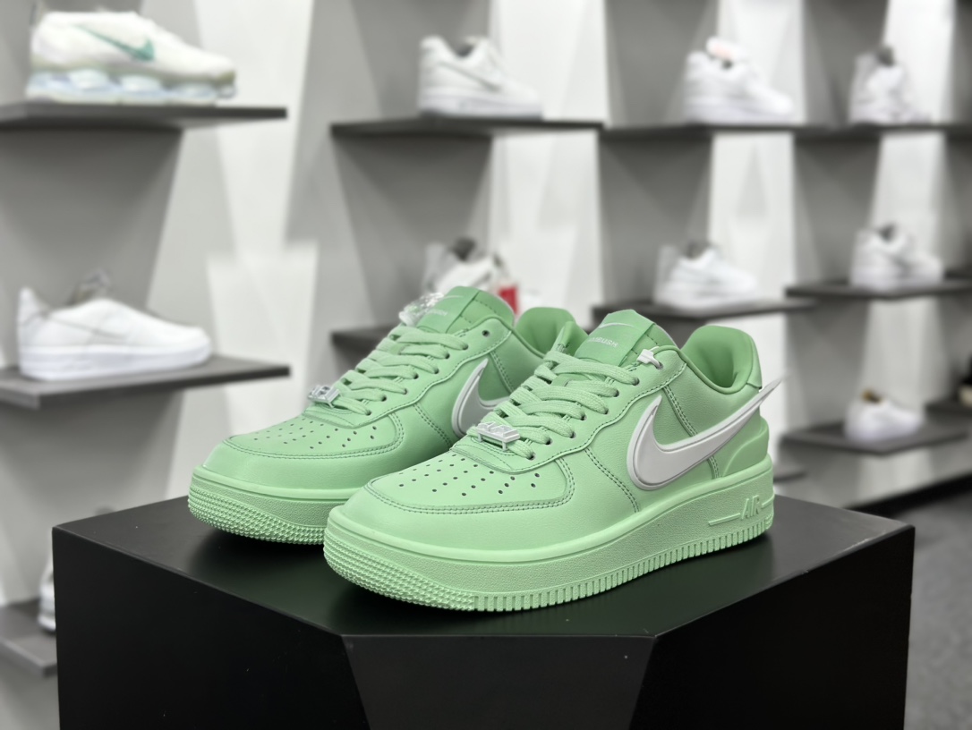 AMBUSH x Nike Air Force 1 Low SP”Vanilla Green”空军一号板鞋“联名香草绿白大钩”DV3464-700