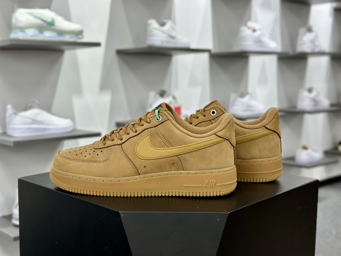 Nike Air Force 1 Low 07 LV8 Low”Wheat / Flax”空军一号系列低帮板鞋“新麦黄棕”CJ9179-200