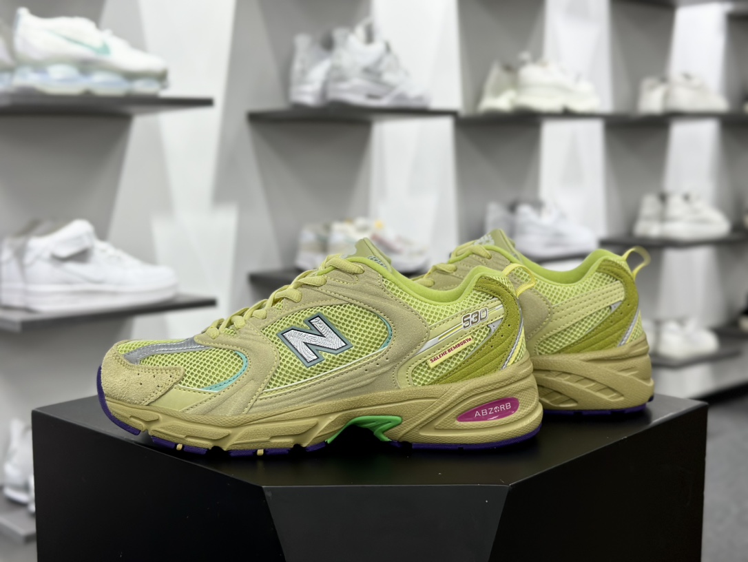 NB新百伦New Balance MR530系列低帮复古老爹风休闲运动跑步鞋 MR530PR