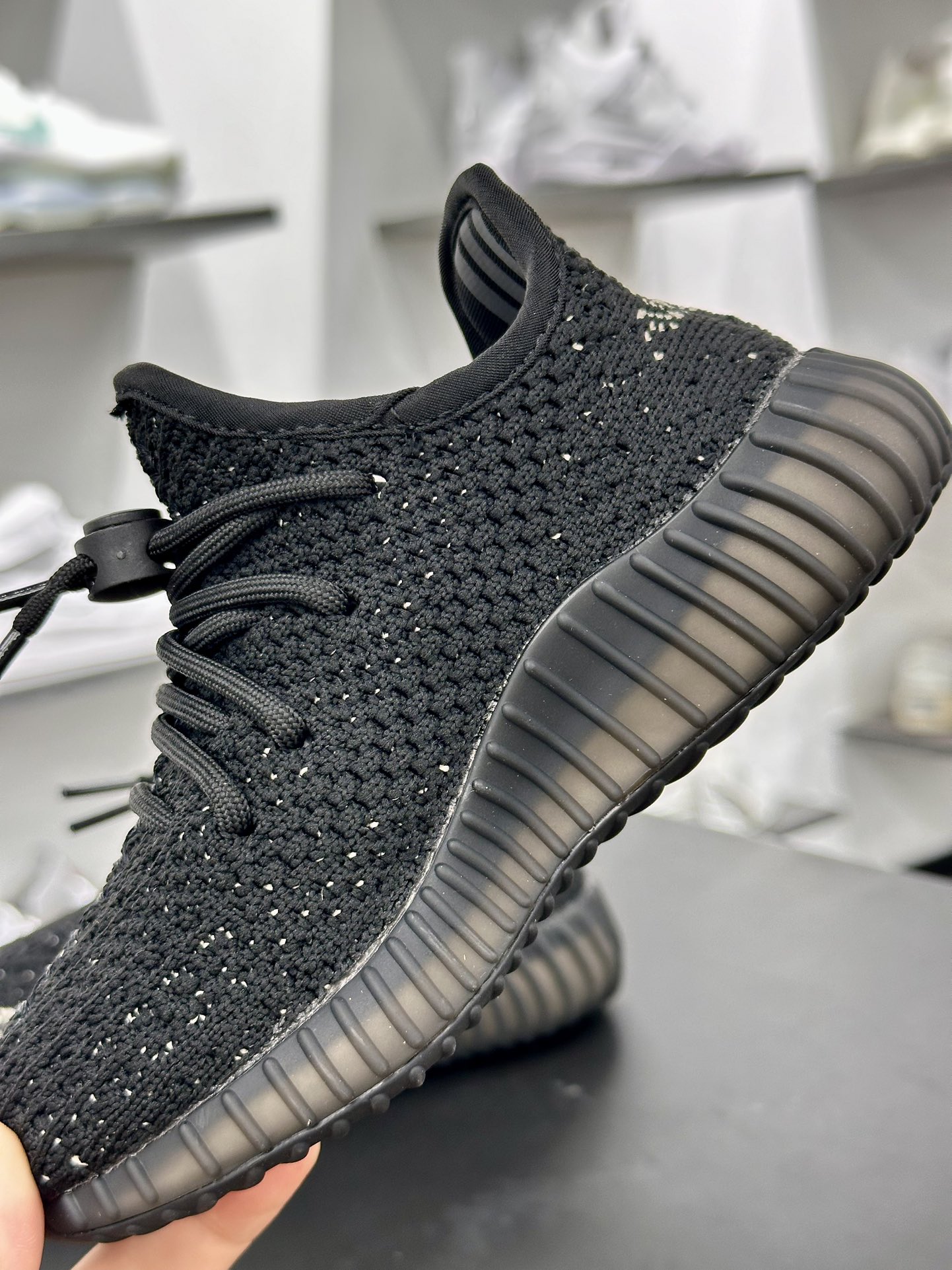 Kanye West x Adidas Yeezy Boost 350 V2”Core Black/White”椰子慢跑鞋童鞋“黑白奥利奥”BY1604